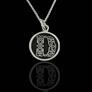 Collana Con Lettera J Iniziale Celtica – Ciondolo Nodo Celtico In Argento Sterling 925, Regalo Idea