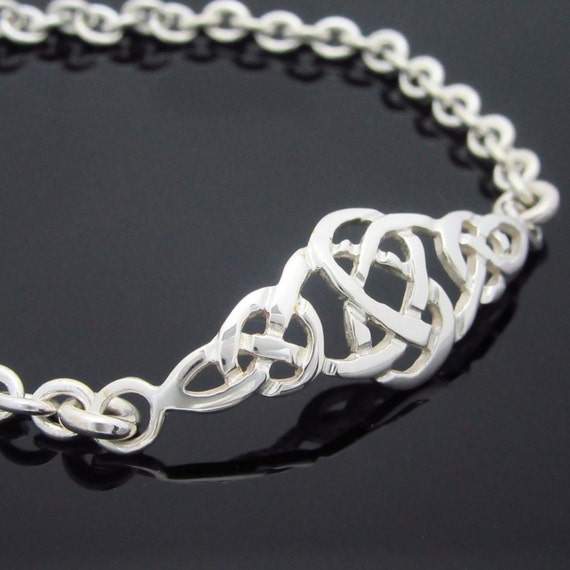 Celtic Knot Bracelet Irish Celtic Bracelet Irish Jewelry Etsy