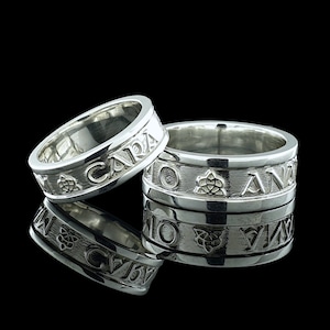 Mo Anam Cara (My Soulmate) Ring | Irish Celtic Ring | Designed and Handmade in lreland