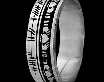 Claddagh Wedding Ring | Unique Irish Claddagh Ring | Celtic Wedding Ring | Handmade in Ireland | Free Worldwide Shipping