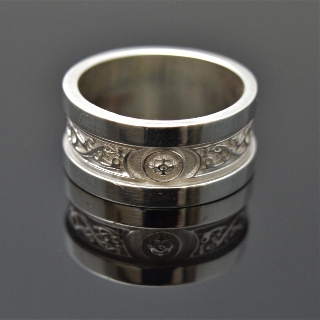 Celtic Shield Ring | Unique Irish Wedding Band | Designed and Made in ...