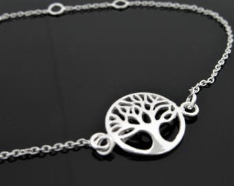 Sterling Silver Tree of Life Bracelet | Delicate Tree of Life Bracelet | Ladies' Jewelry | Irish Jewelry | Designed and Handmade in Ireland