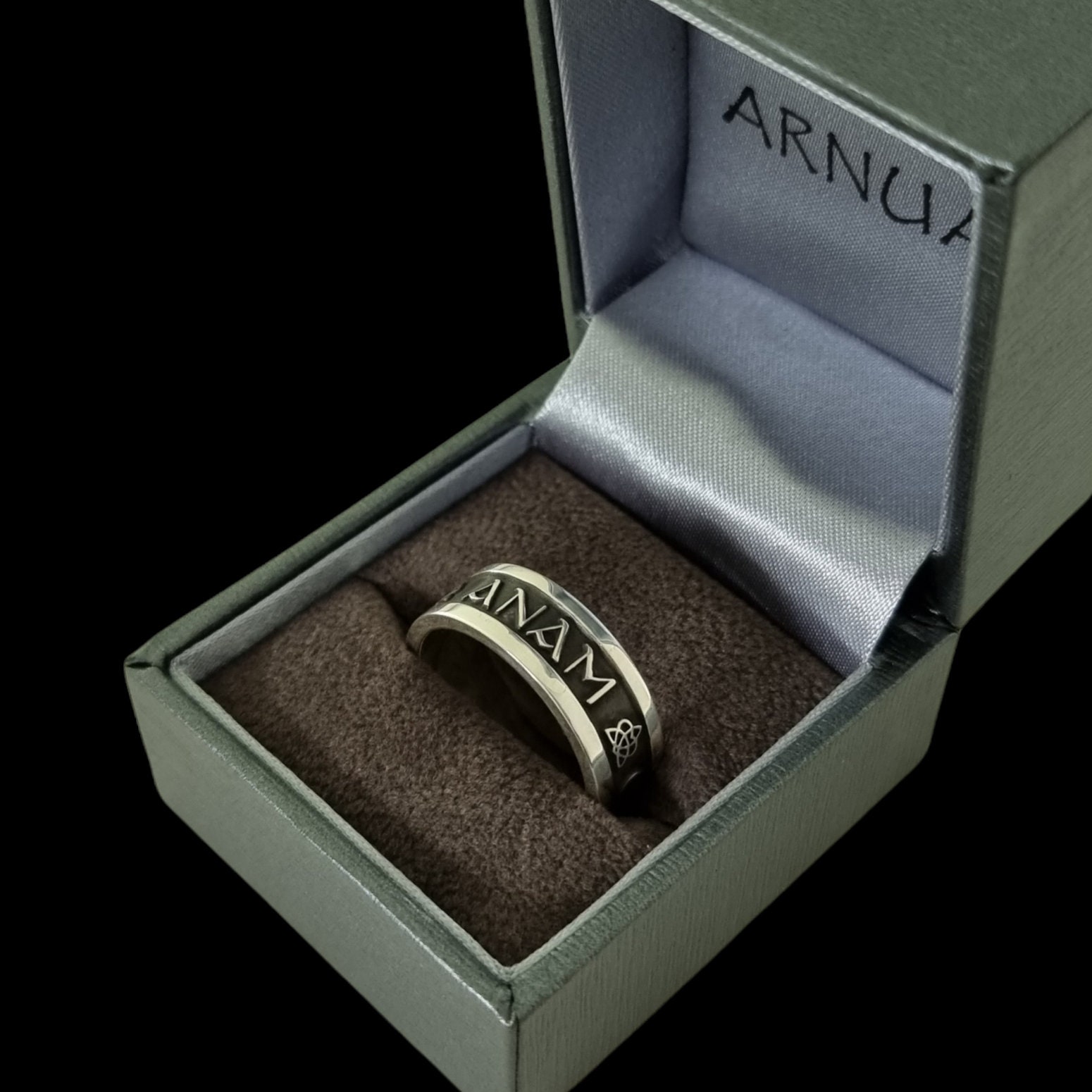 Bagues âme Sœur Anam Cara - Or 14 Carats Et Argent Sterling - Artisanales Irlandaises - Taille Ajustable