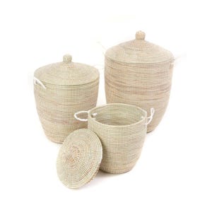 Color, Size Options/ Large Storage Basket with Lid and Handles