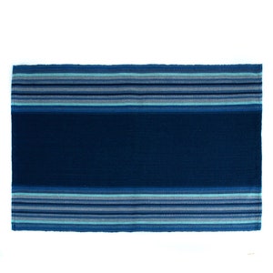 Mantel individual de algodón tejido a mano / Varios colores