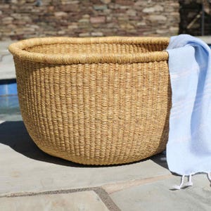Open Round Storage Basket