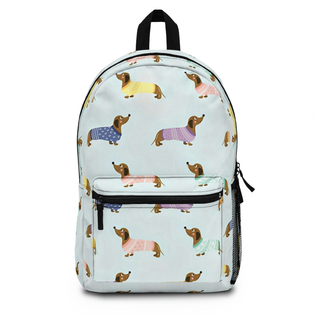 Dachshund Backpack Doxie Backpack Dachshund Bag Gift for Etsy