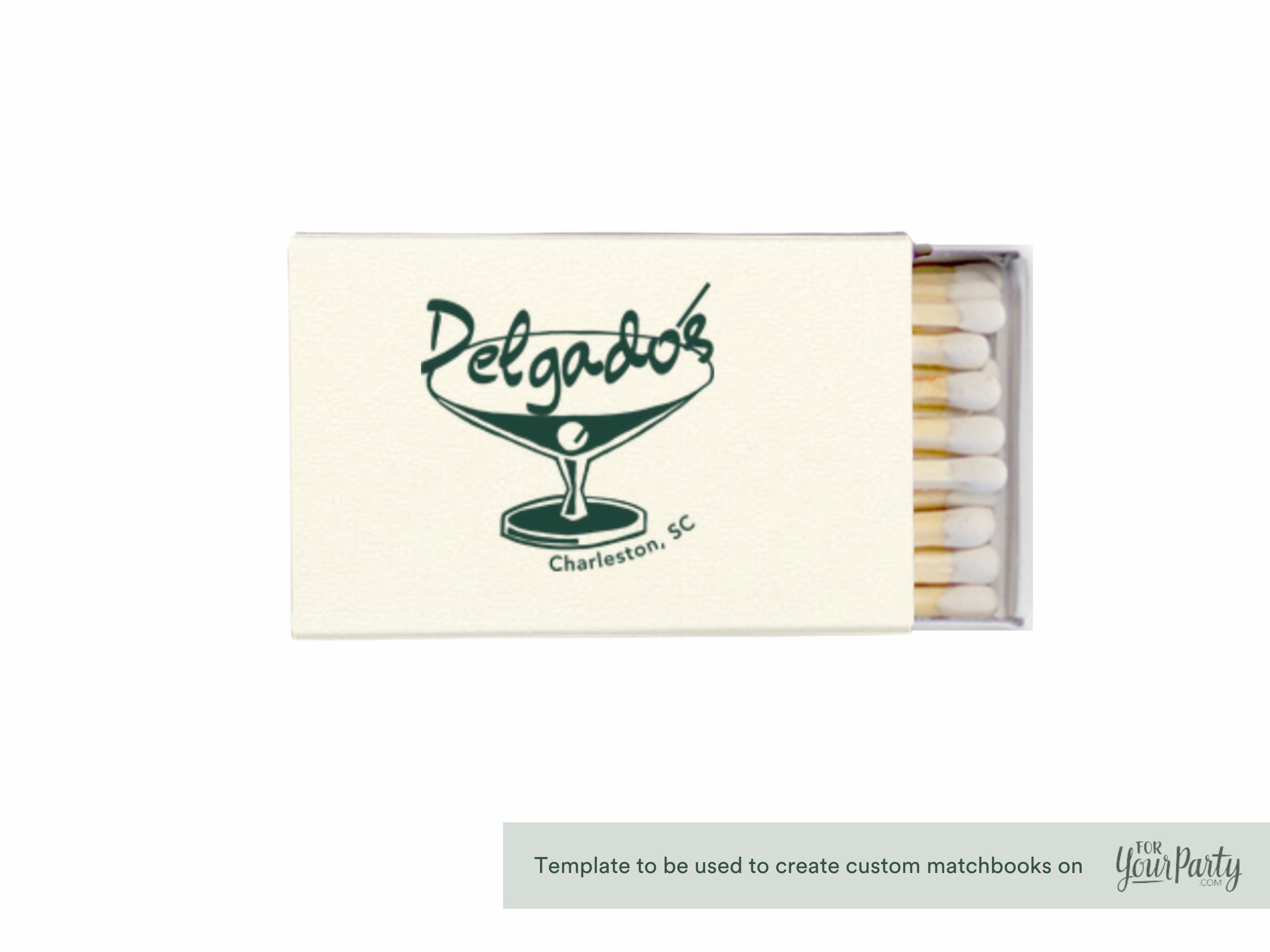 Editable Matchbook Design Template Martini Glass Wedding Matchbooks Editable Matchbook Design Template Martini Glass Wedding Matchbooks