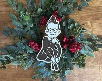 Dewine For Your Pine/Ohio Governor Ornament/Dewine Elf Ornament/Nosy Elf Ornament/