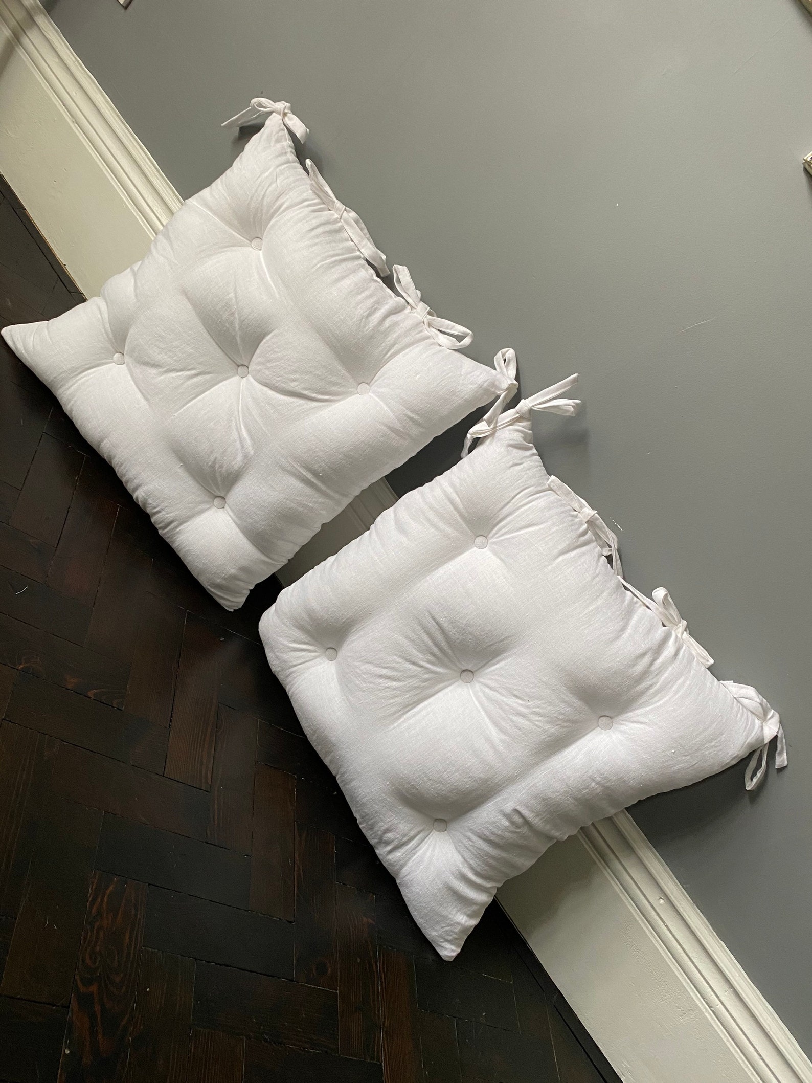 Linen Headboard Cushions Tufted headboard cushions Etsy