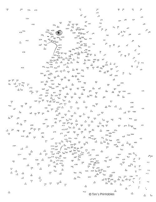 Bald Eagle Dot To Dot Connect The Dots Pdf Etsy