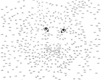Dot To Dot Animals Etsy