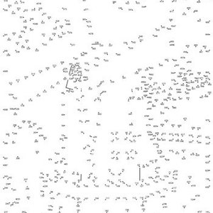 May include: A black and white connect the dots activity sheet with numbers ranging from 1 to 400. The sheet is designed to create a picture by connecting the dots in numerical order.