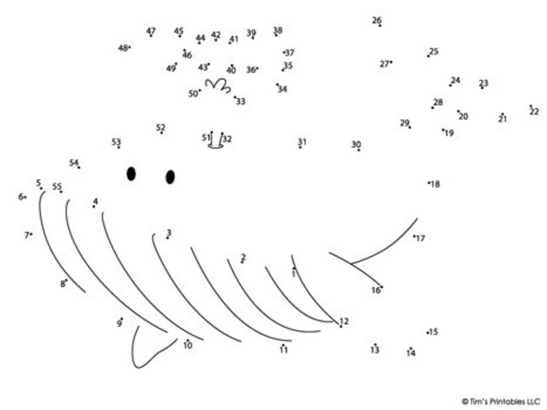 Animal Easy & Medium Difficulty Dottodot PDF Packet 24 Activities Etsy