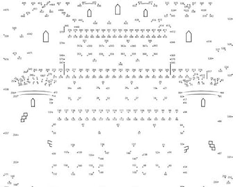 Castle Dot to Dot - Etsy
