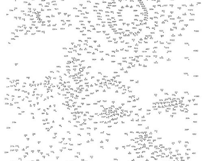 Bumblebee Dot-to-dot / Connect the Dots PDF - Etsy