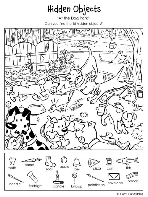 Hidden Objects Puzzle - 