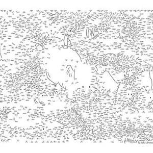 Animal: Unir los puntos / Conectar los puntos PDF - 1959 ¡Puntos!