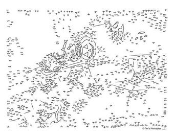 May include: A black and white connect-the-dots activity sheet featuring a Halloween themed image of a character holding a pumpkin and candy. The numbers 1 through 437 are scattered around the image.