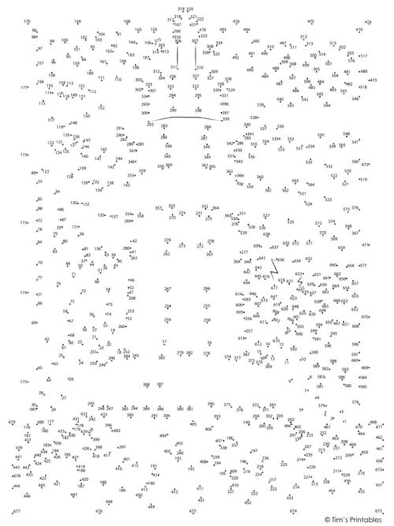 Lighthouse Dot To Dot Connect The Dots Pdf Etsy