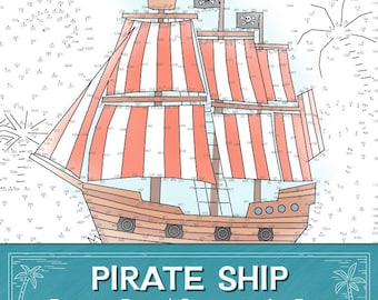 Pirate Ship Extreme Connect the Dots / Dot-to-Dot PDF