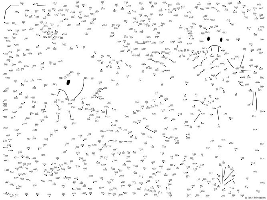 Grasshopper Dot-to-dot / Connect the Dots PDF - Etsy Canada