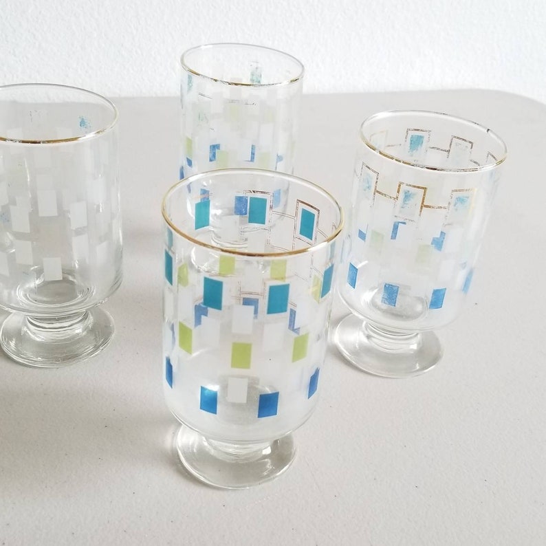 modern water glasses