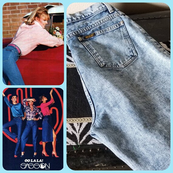 vintage stonewash jeans