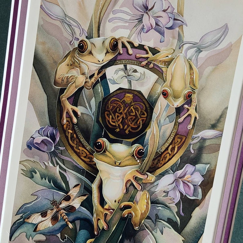 Jody Bergsma signed numbered print It's a Froggy Frog | Etsy