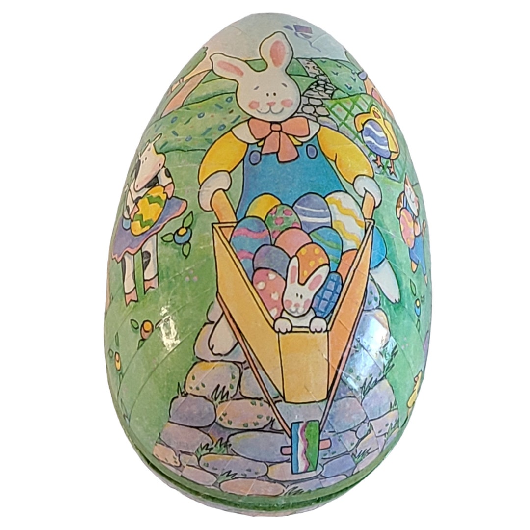 German Paper Mache Egg Box Etsy