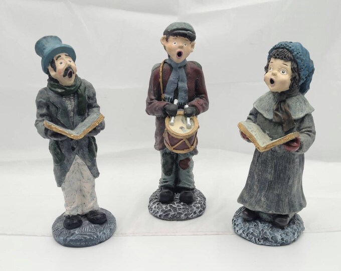 Vintage Christmas Carolers Figurines Holiday Gift Decor Holiday Home Etsy