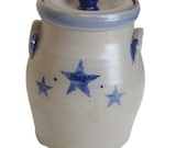 Rowe Pottery works crock canister