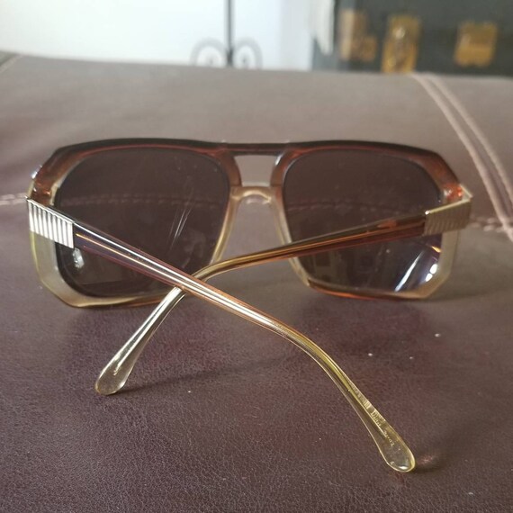 Vintage 70s oversize eyeglasses retro frames Tura