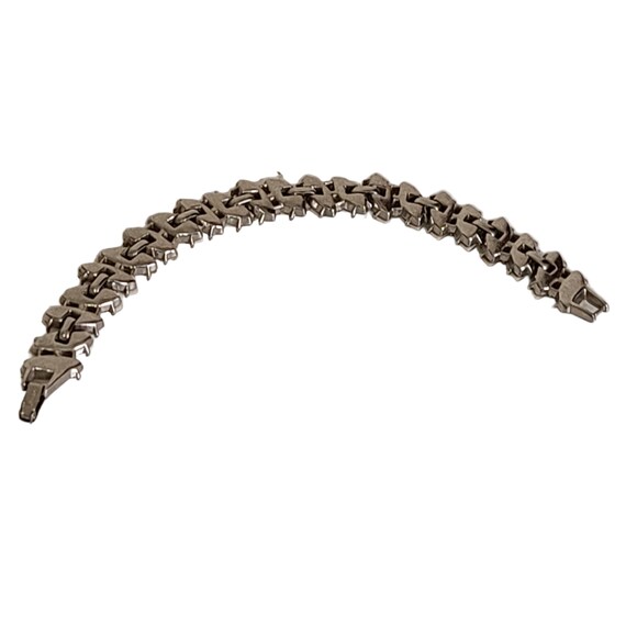 Crown Trifari link bracelet - image 3