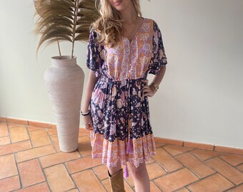 knee length dresses for ladies Gypsy Mini Dress