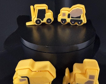 3D Printed Construction Fidget Clicker