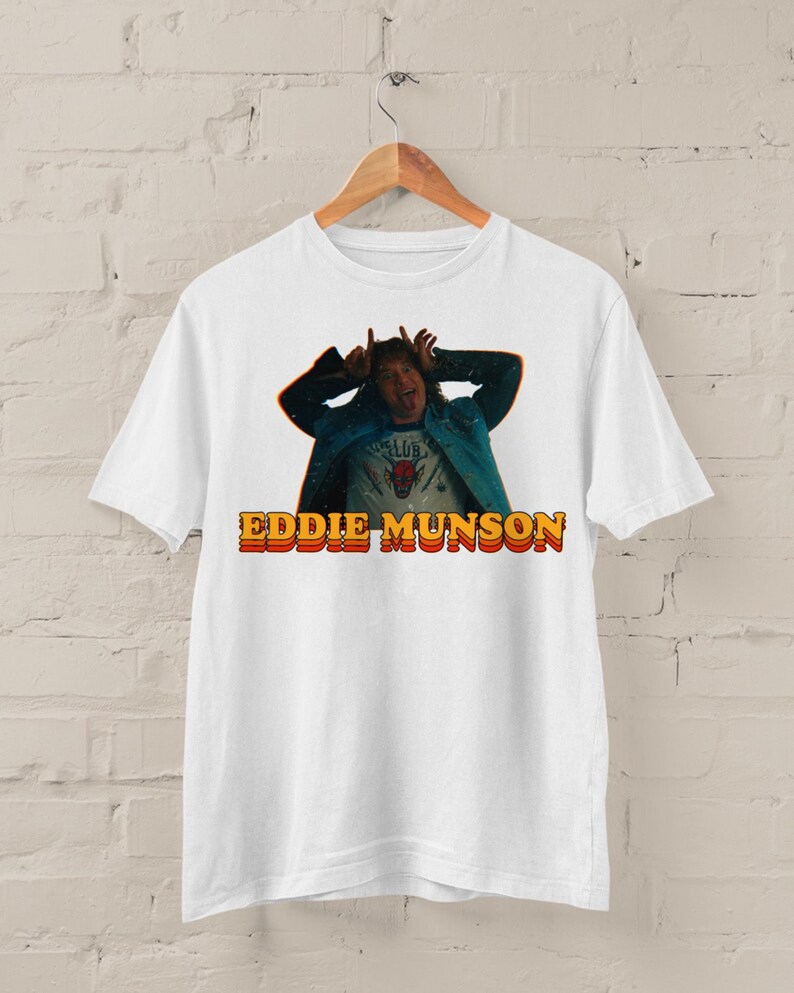 Eddie Munson Shirt Vintage Eddie Munson Shirt Joseph Quinn Etsy
