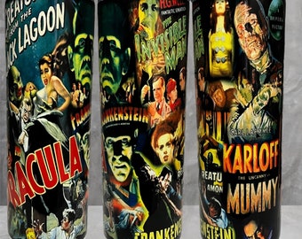 Universal monsters tumbler