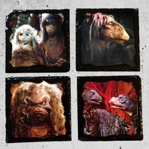 Dark Crystal slate coaster set