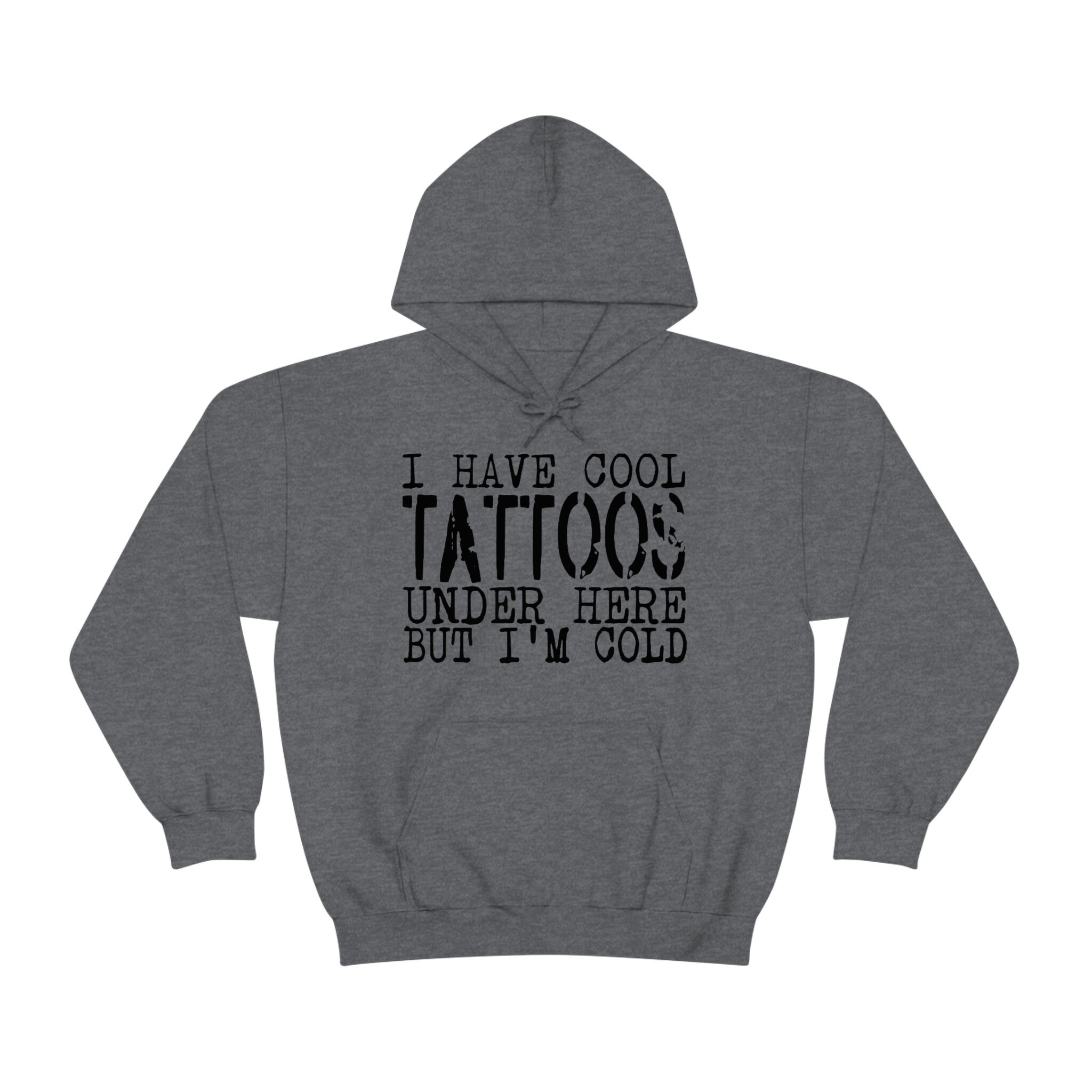 TATTOO JUNKIE HEAVY WEIGHT HOODIE BLACK-