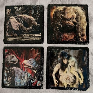 Dark Crystal slate coaster set