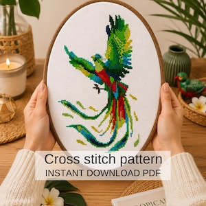 Quetzal Embroidery - Etsy