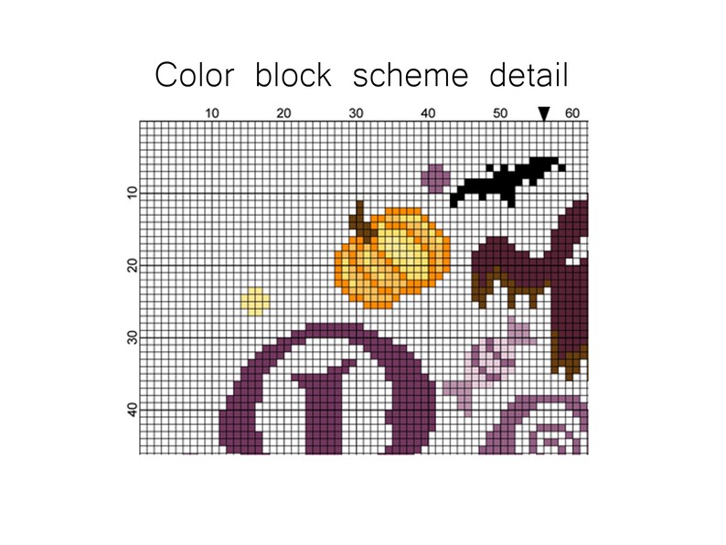 Boo! Halloween Cross Stitch Pattern PDF - Etsy