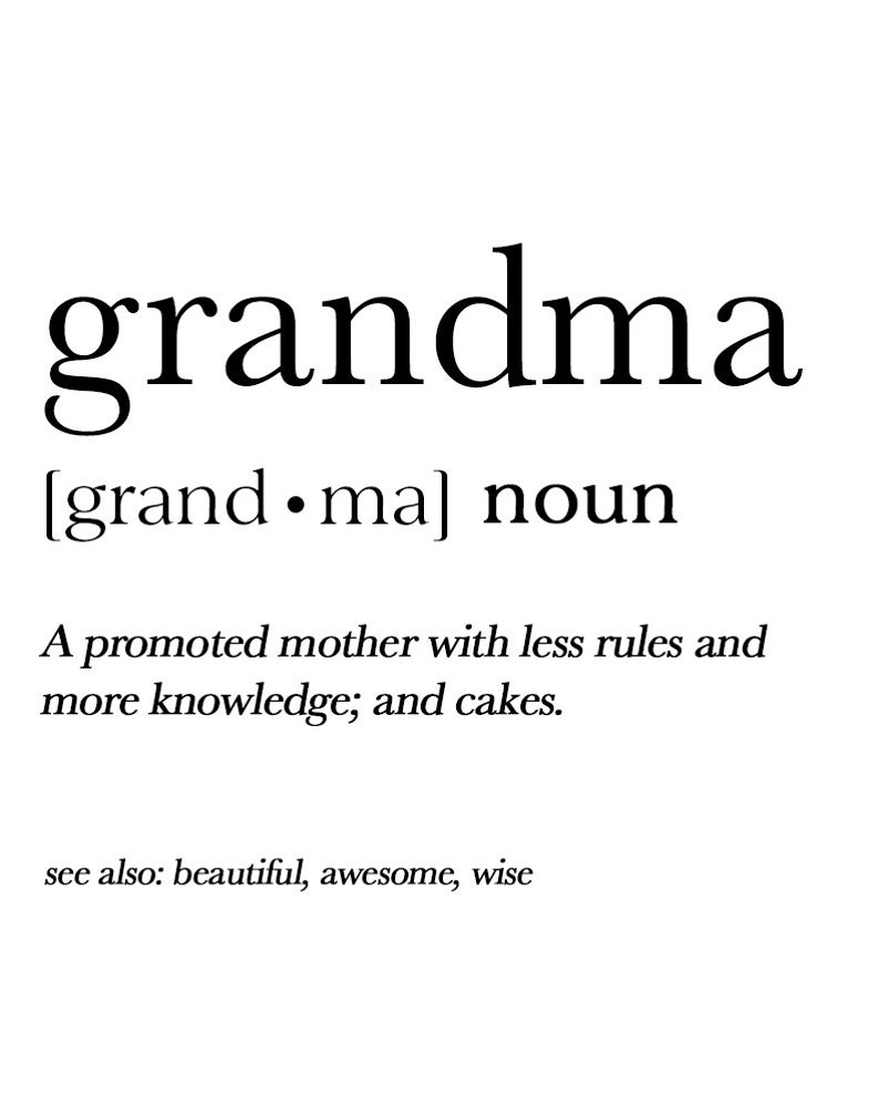 oma meaning grandma