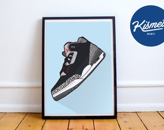 HYPEBEAST SNEAKER ART Print - Hypebeast Poster, Sneaker Drucke, druckbare Wandkunst, Minimal Hypebeast Dekor, Geschenke, Wanddeko