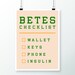 DIABETES PRINT - Type 1 Diabetes Digital Print, Diabetes Awareness ...