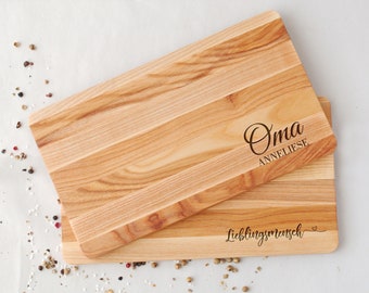 Personalized breakfast board, cutting board, snack board, snack board with engraving, favorite person, grandma, grandpa, personalized gift