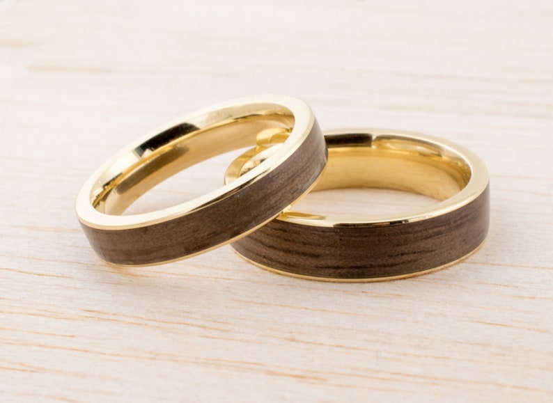 Holz Gold Ring Holz Gold Ring