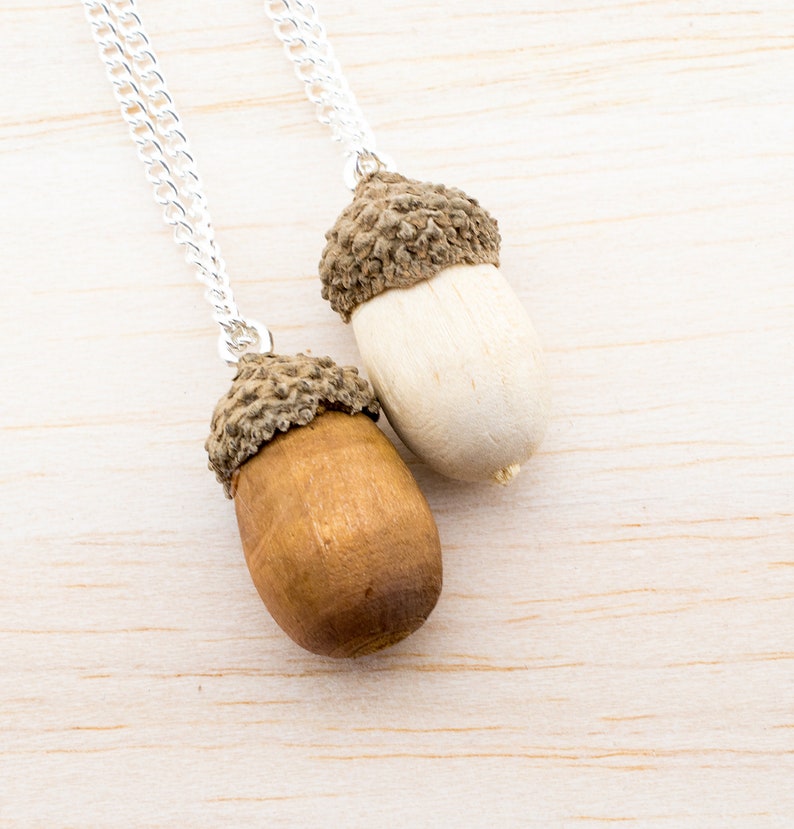Real Acorn Necklace Autumn Necklace Gift for you Nature Acorn Necklace Acorn Necklace Autumnal Jewelry Echtschmuck