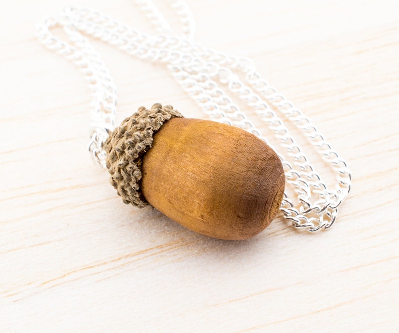 Real Acorn Necklace Autumn Necklace Gift for you Nature Acorn Necklace Acorn Necklace Autumnal Jewelry Echtschmuck